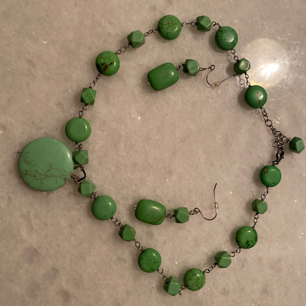 Necklace and Earring Set.